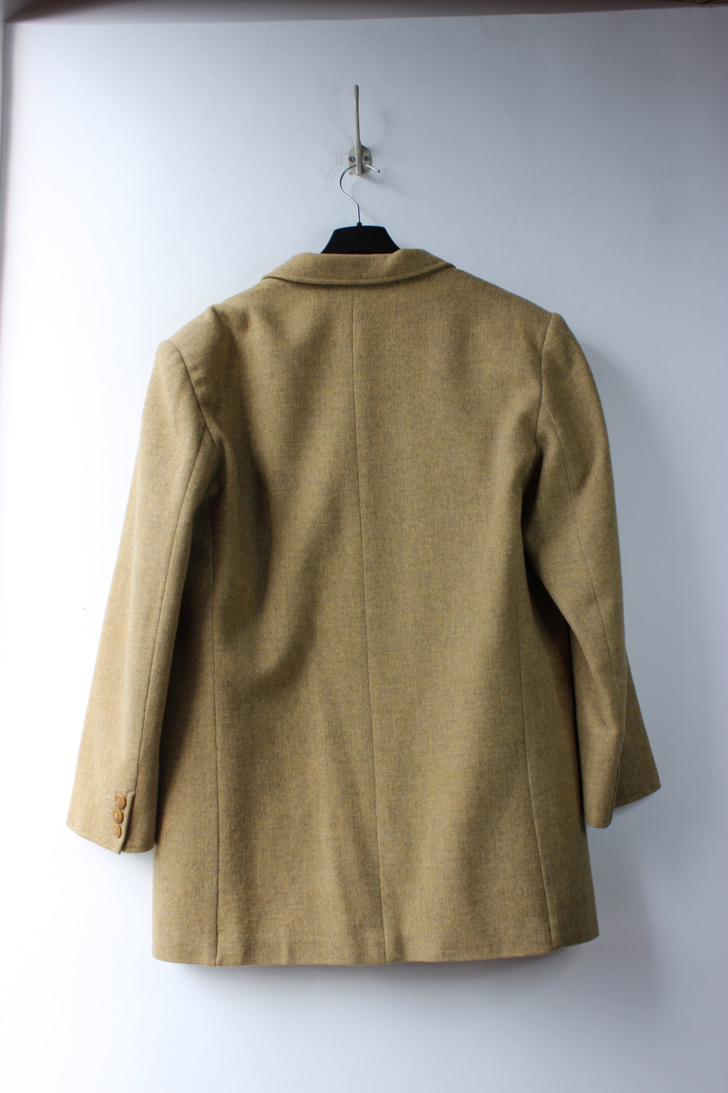 Giacca Max Mara Vintage Beige Lana e Cashmere Taglia 46
