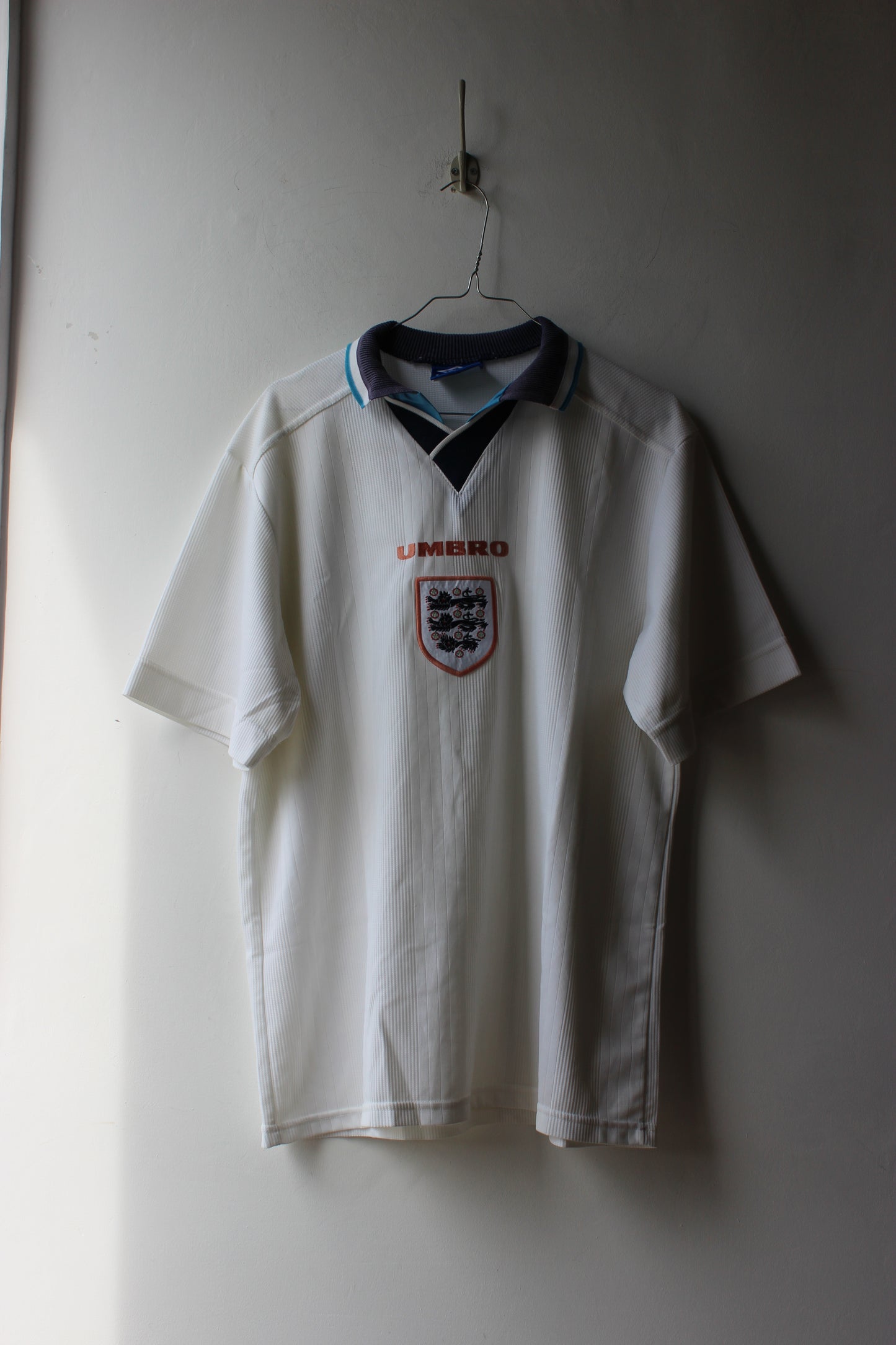 Maglia Nazionale Inghilterra Umbro vintage bianca - Taglia L