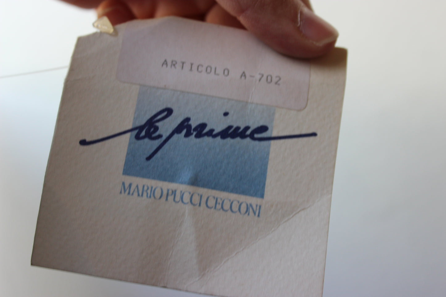 LE PRIME Mario Pucci Cecconi Vintage Abito Lamé Nero argento - Made in Italy