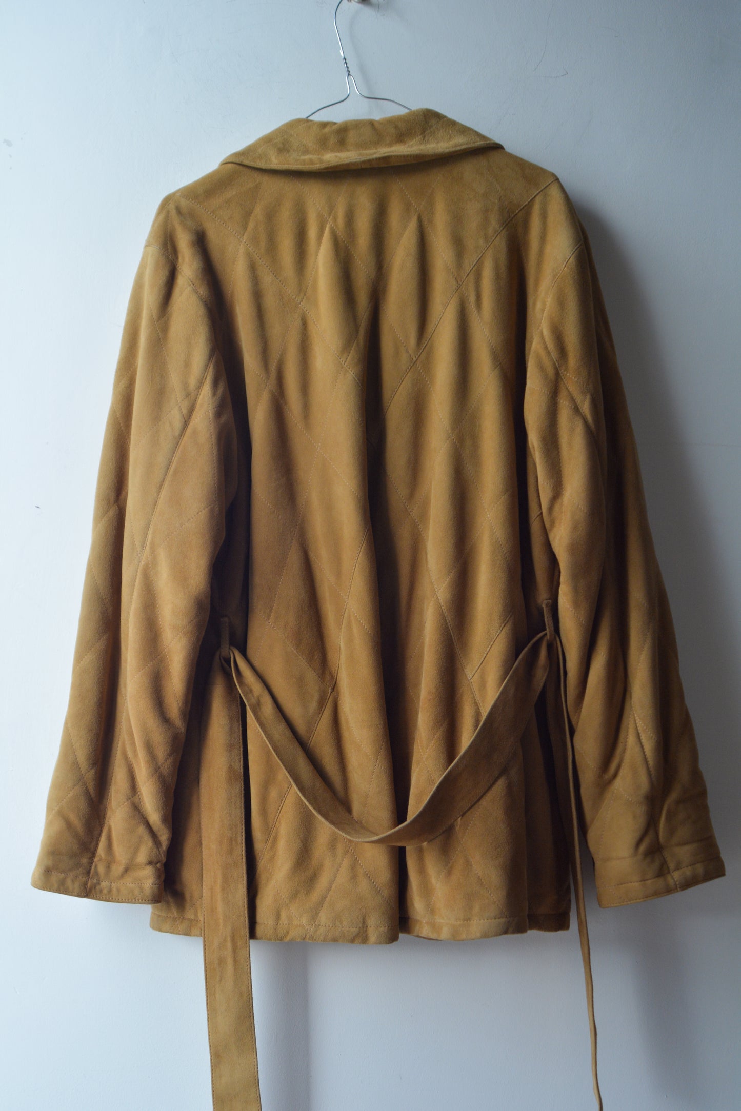 Giacca Vintage in Camoscio – Valerio Pasinelli – 100% Pelle Made in Italy