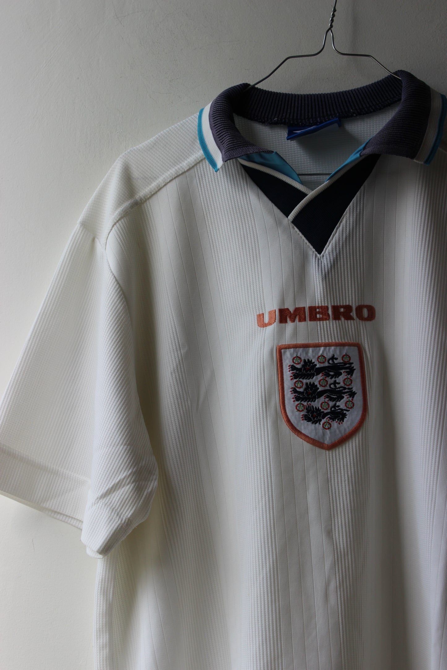 Maglia Nazionale Inghilterra Umbro vintage bianca - Taglia L