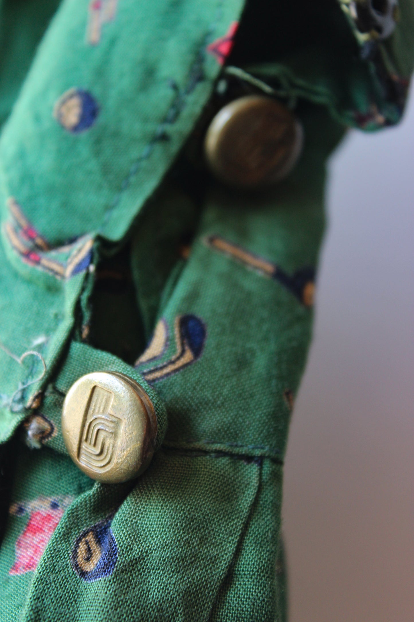 Gonna Vintage Verde Golf Print